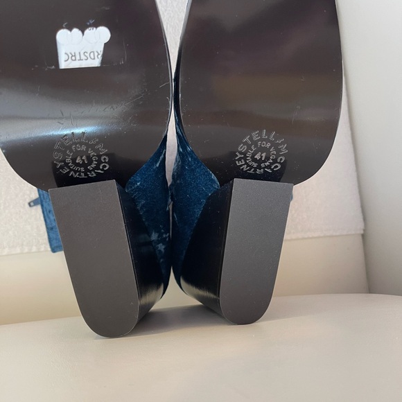 NEW STELLA MCCARTNEY Cowboy Crushed Velvet Boot - Picture 13 of 14